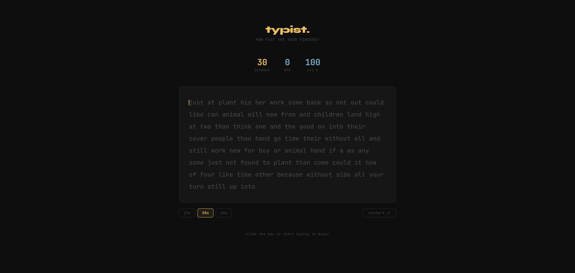 Project name